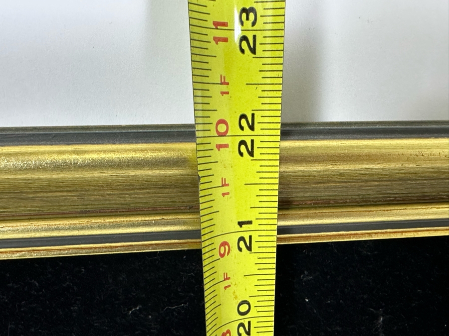 Pair Of Vintage Indian Embroideries Framed 22.5 X 22 / 20.5 X 20.5 [Photo 9]