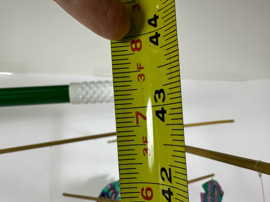 Vintage Hand Painted Fish Mobile 44H [Photo 5]