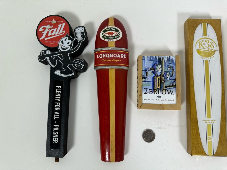 Collection Of Beer Tap Pulls