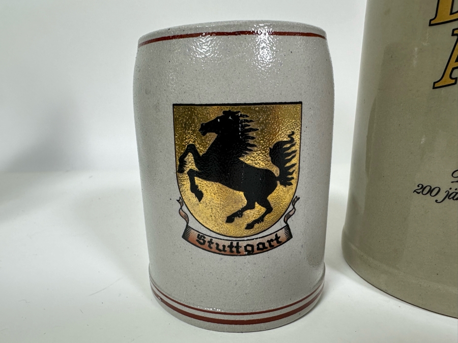 Collection Of Vintage German Beer Drinking Mugs [Photo 5]