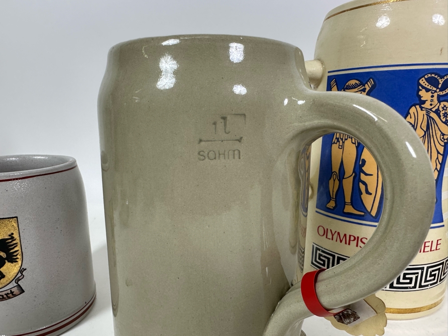 Collection Of Vintage German Beer Drinking Mugs [Photo 11]