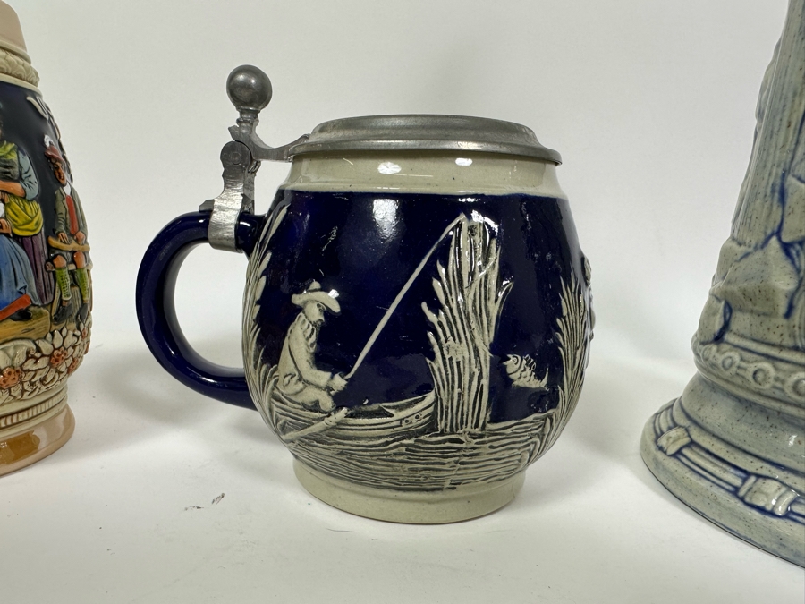 Collection Of Vintage German Beer Steins [Photo 13]