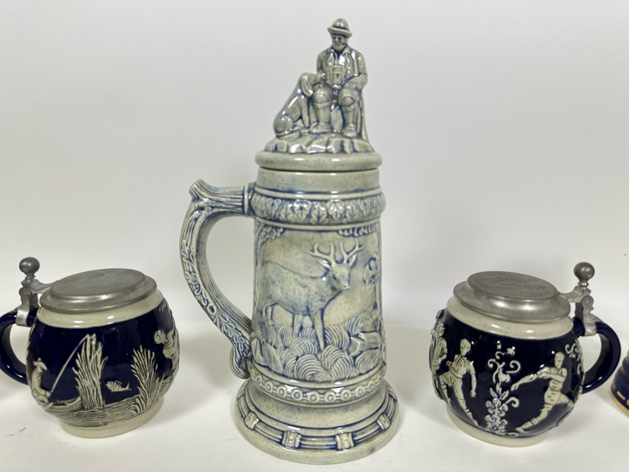 Collection Of Vintage German Beer Steins [Photo 3]