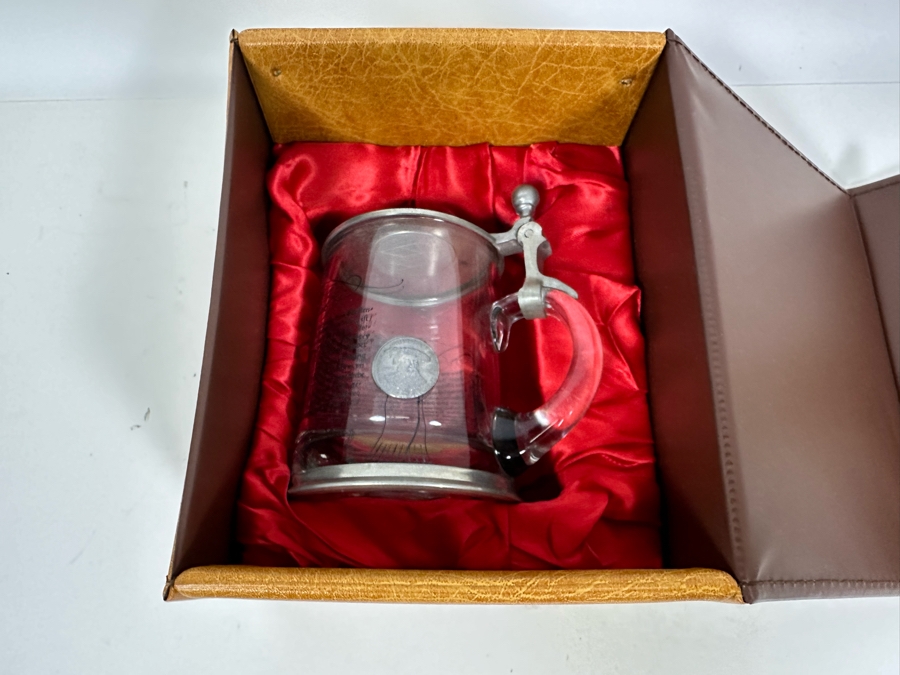 Vintage German Crystal Glass Beer Mug With Box vintage-german-crystal-glass-beer-mug-with-box