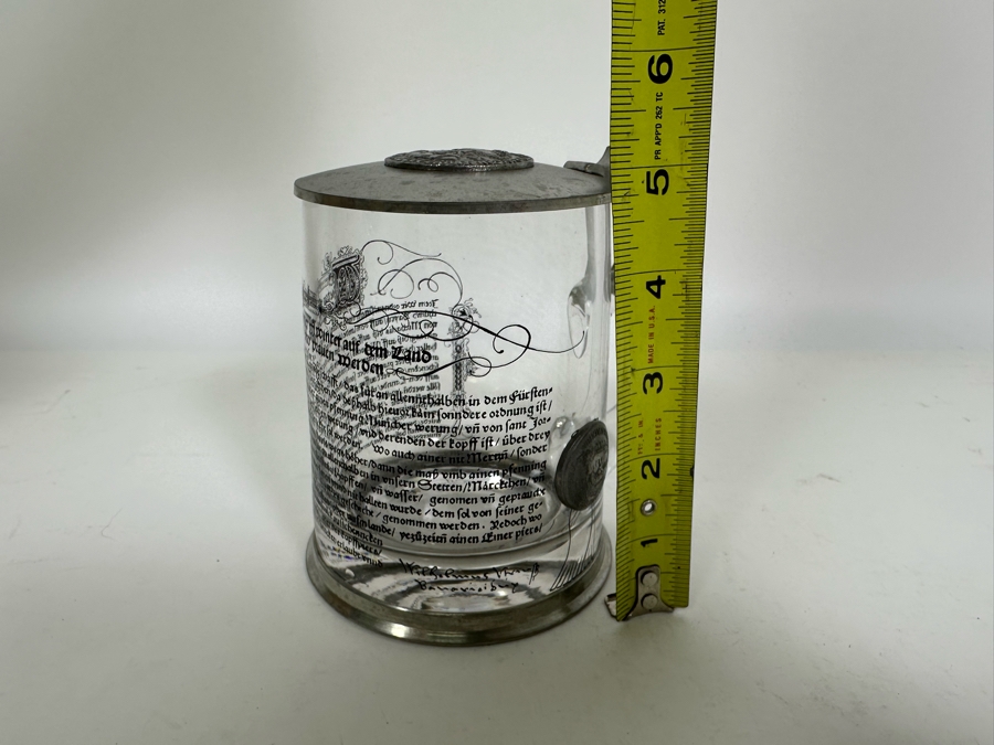 Vintage German Crystal Glass Beer Mug With Box [Photo 13]