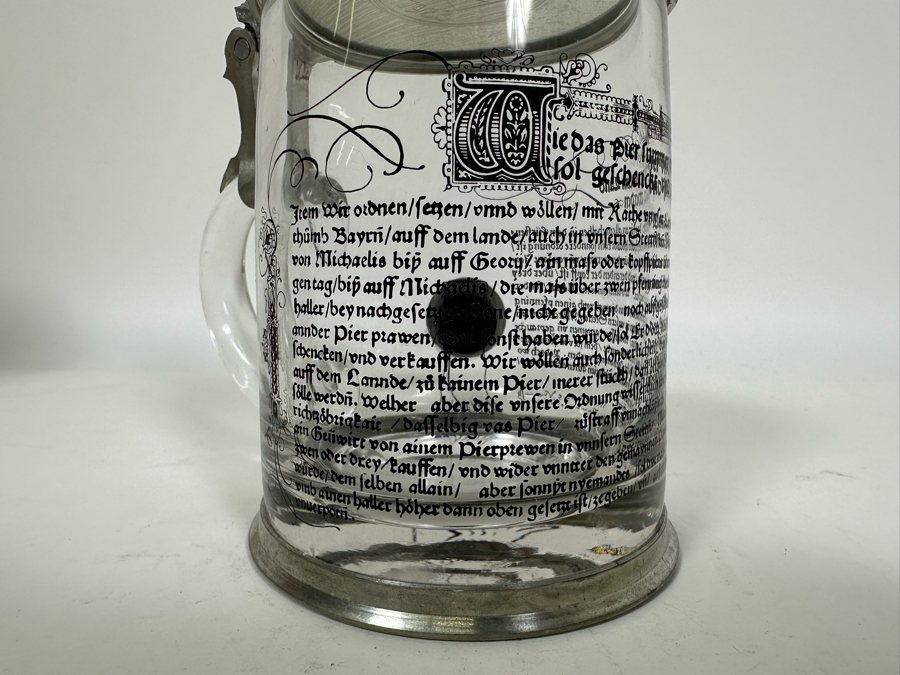 Vintage German Crystal Glass Beer Mug With Box vintage-german-crystal-glass-beer-mug-with-box