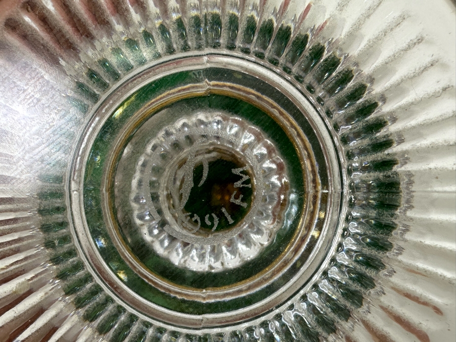 Vintage Franklin Mint House Of Faberge Austria Flower Bouquet Glass Egg 6H [Photo 7]