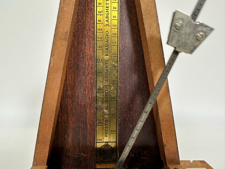 Vintage Seth Thomas Working Wooden Metronome 5010 [Photo 8]