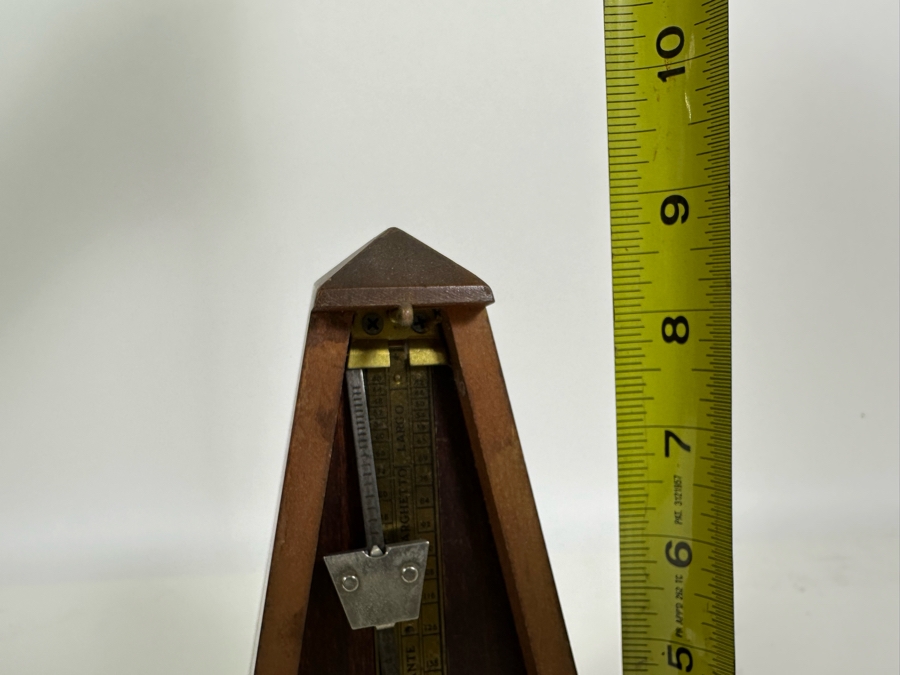 Vintage Seth Thomas Working Wooden Metronome 5010 [Photo 12]