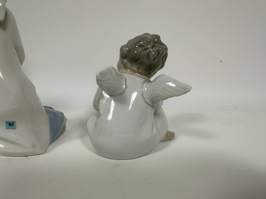 Collection Of Four Lladro Angel Figurines [Photo 13]