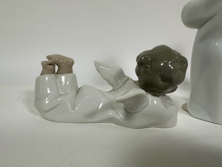 Collection Of Four Lladro Angel Figurines [Photo 10]