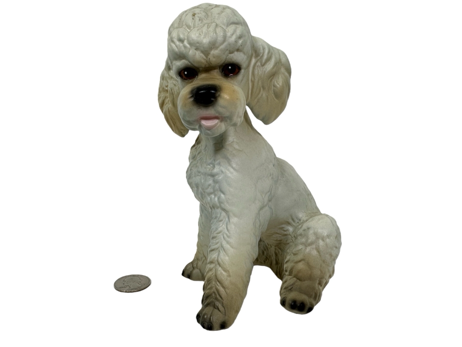 Vintage Goebel Germany Poodle Dog Figurine 6.5H