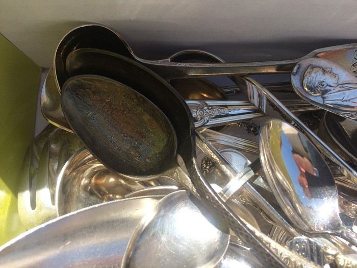 Silver Silverplate Spoons - Tourist Spoons Lot (Some Sterling) [Photo 8]