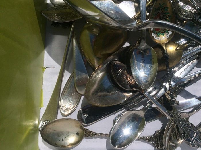 Silver Silverplate Spoons - Tourist Spoons Lot (Some Sterling) [Photo 5]