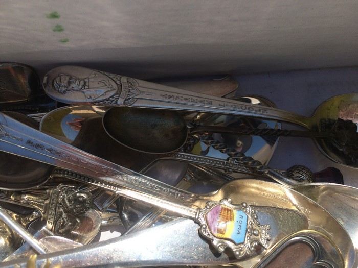 Silver Silverplate Spoons - Tourist Spoons Lot (Some Sterling) [Photo 7]