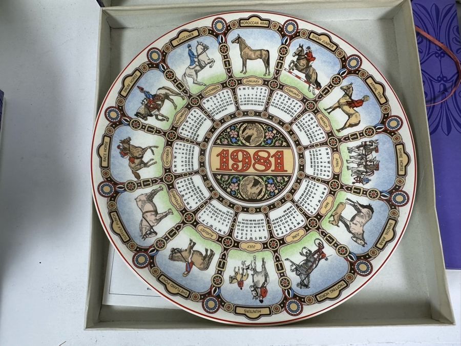 Huge Collection Of Wedgwood England Trinket Dishes & Plates Including The Royal Wedding, American Independence Plates, Christmas Plates & Mother's Day Plates [Photo 23]