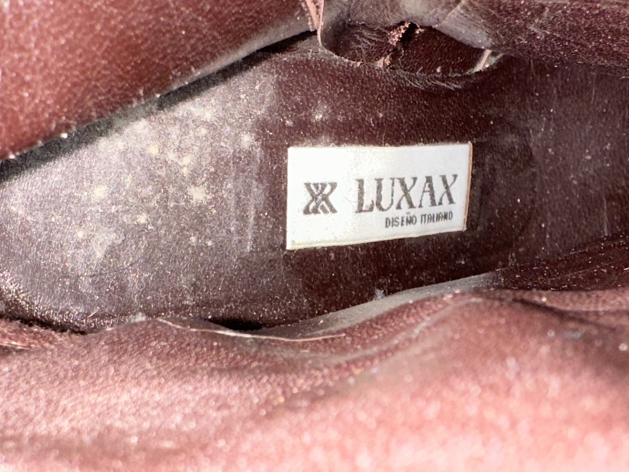 Snakeskin Boots By Luxax Italy Size 35 [Photo 8]