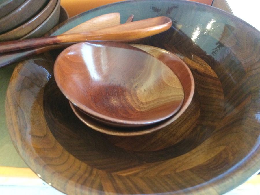 Wooden Bowl Lot [Photo 3]