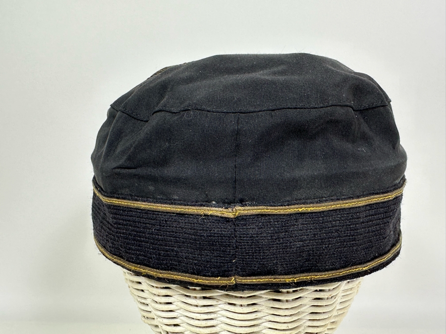 Vintage Masonic 32nd Degree Scottish Rite Cap With Two Headed Eagle Size 6 1/2 [Photo 8]