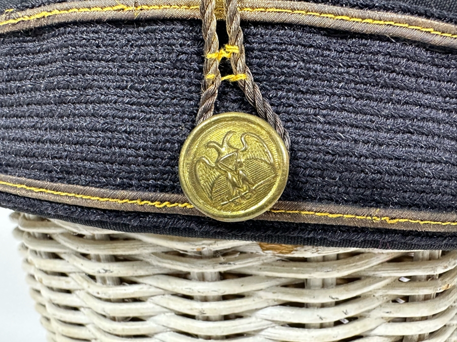 Vintage Masonic 32nd Degree Scottish Rite Cap With Two Headed Eagle Size 6 1/2 [Photo 7]