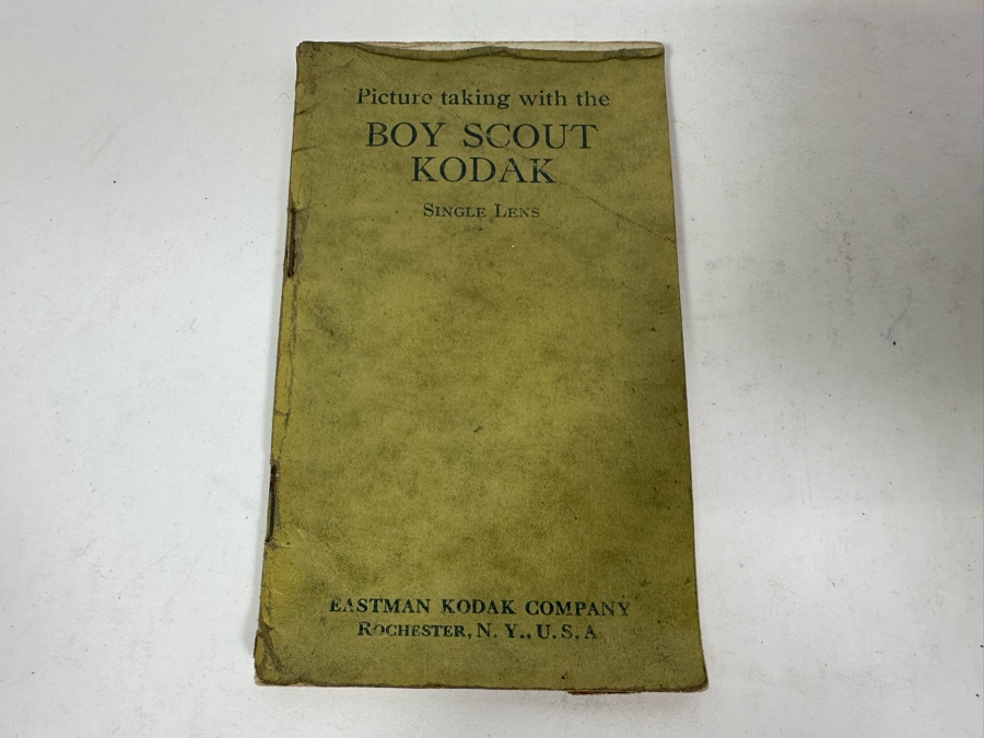 Vintage Boy Scout Kodak Camera With Case And Instructions [Photo 10]