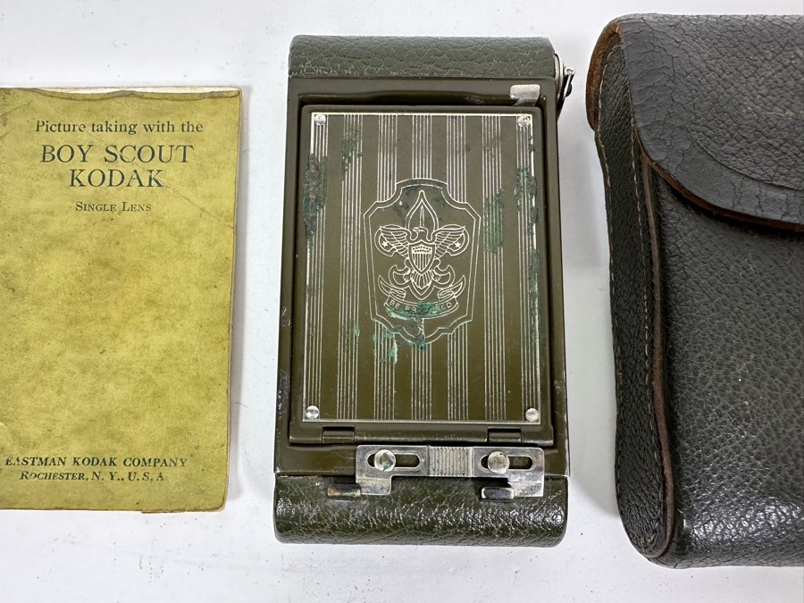 Vintage Boy Scout Kodak Camera With Case And Instructions [Photo 6]