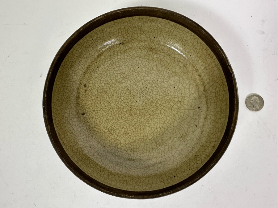 Vintage Chinese Porcelain Dragon Lid (Lid Only - No Pot) 9W X 2H [Photo 7]