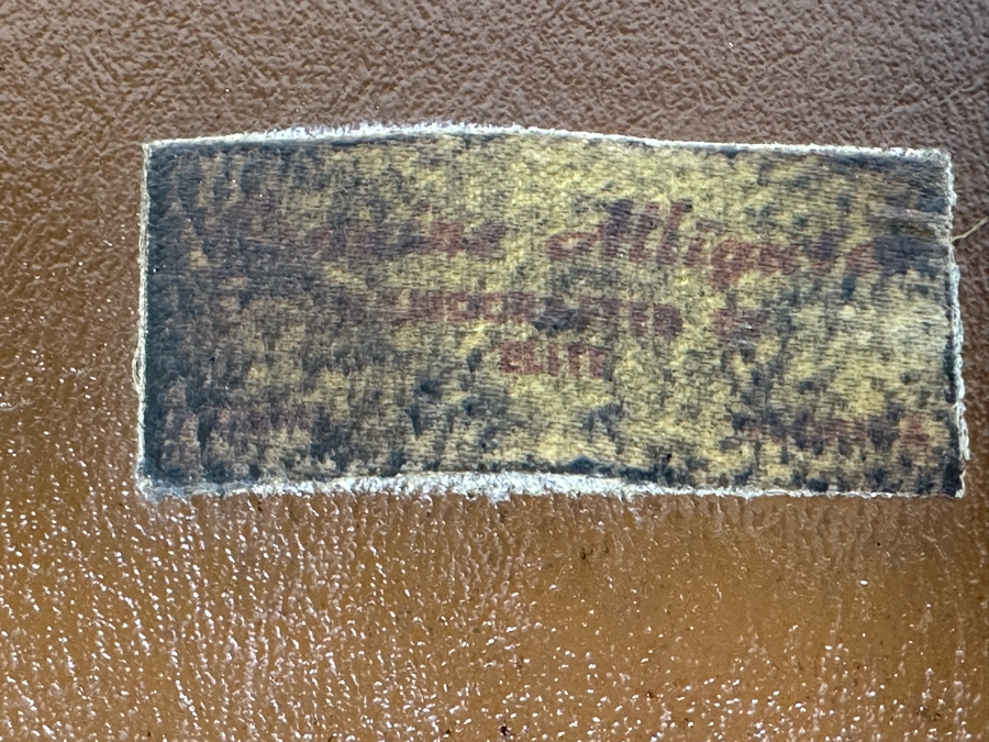 Vintage Alligator Skin Handcrafted Handbag 11W X 3D X 9H [Photo 14]