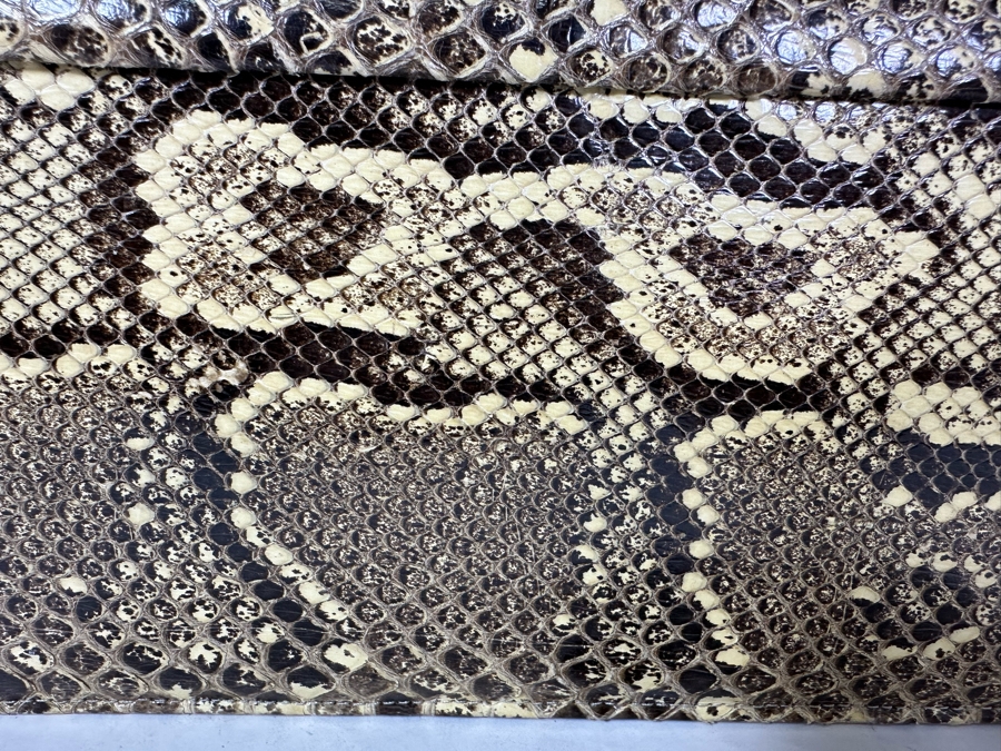 Vintage Snakeskin Handbag 11.5W X 3D X 5.5H [Photo 6]
