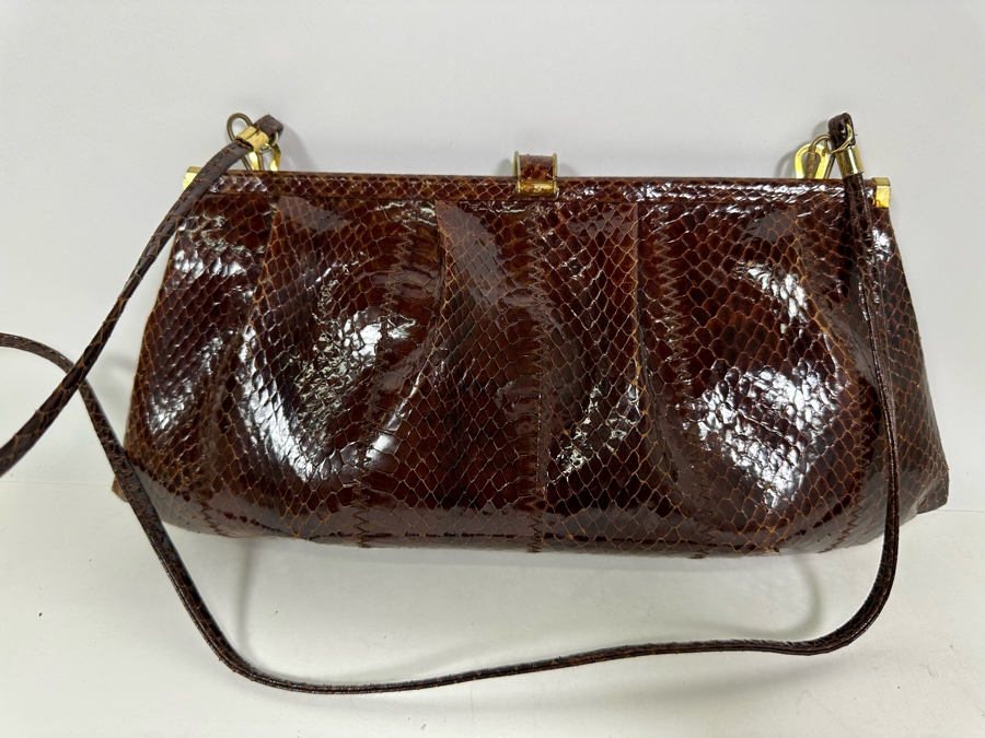 Vintage Snakeskin Handbag [Photo 4]
