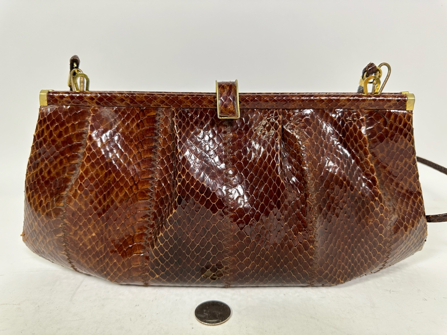 Vintage Snakeskin Handbag [Photo 3]