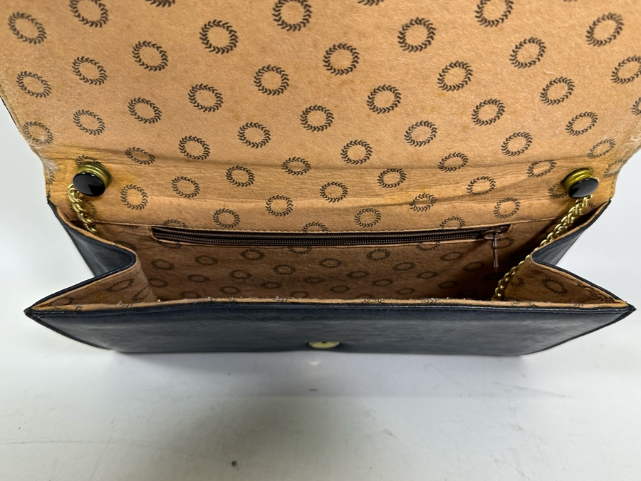 Vintage Snakeskin Clutch Handbag By Pierre Cardin 10.5W X 6H [Photo 7]