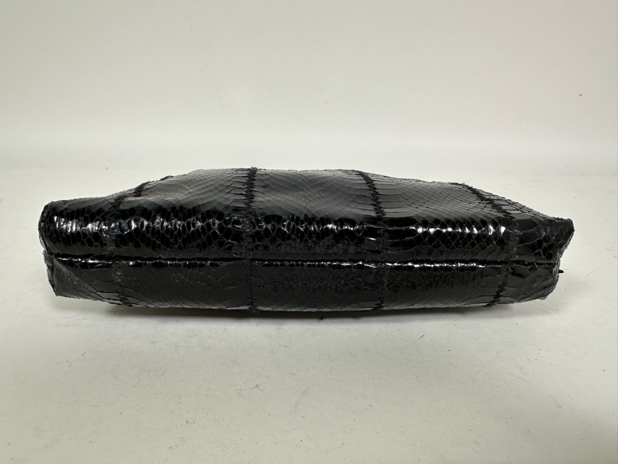Vintage Black Snakeskin Handbag [Photo 5]