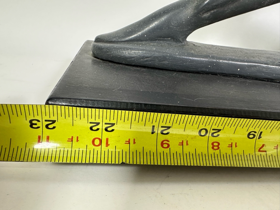 Vintage 1970 Austin Productions Inc Abstract Plaster Sculpture Of A Ballerina By Klara Sever 23W X 6D X 9.5H [Photo 9]