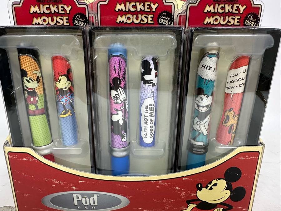 Walt Disney's Mickey Mouse Collectible Memorabilia Pens Store ...