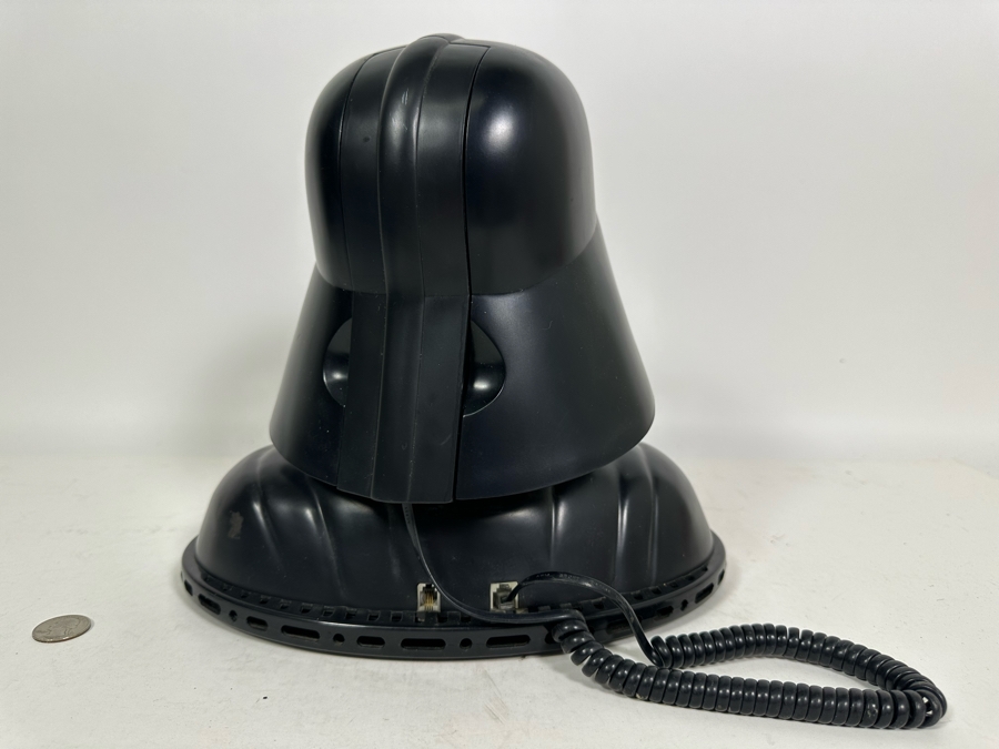 Vintage Darth Vader Telephone By Telemania 12W X 8D X 10.5H [Photo 6]