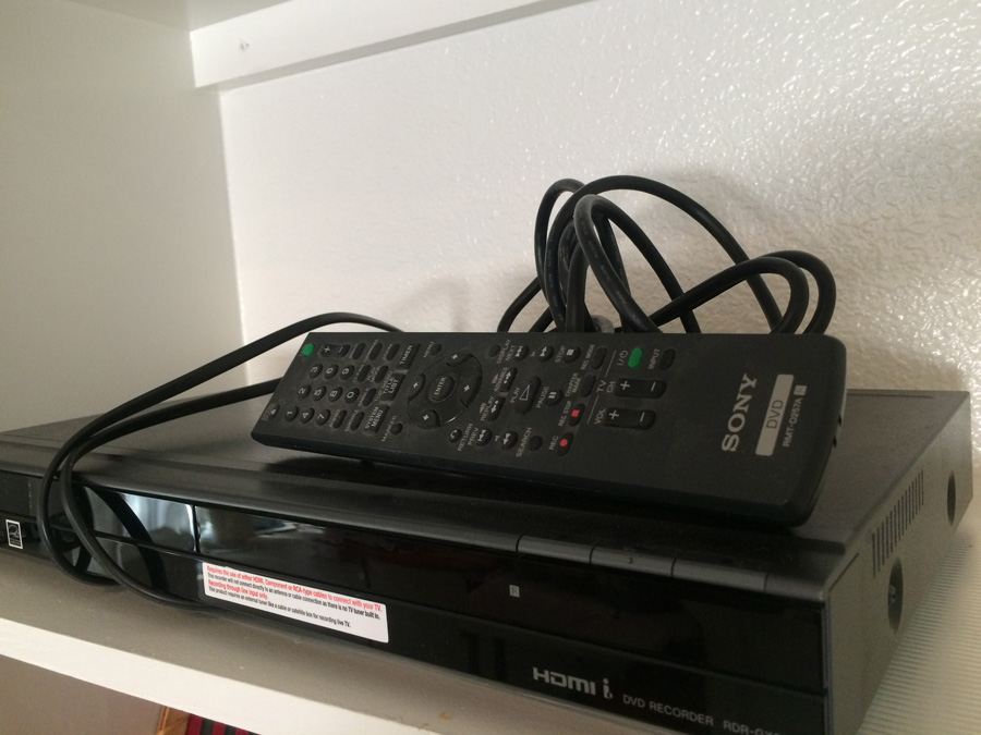 SONY DVD Recorder RDR-GX257 [Photo 5]