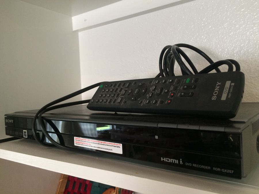 SONY DVD Recorder RDR-GX257 [Photo 4]