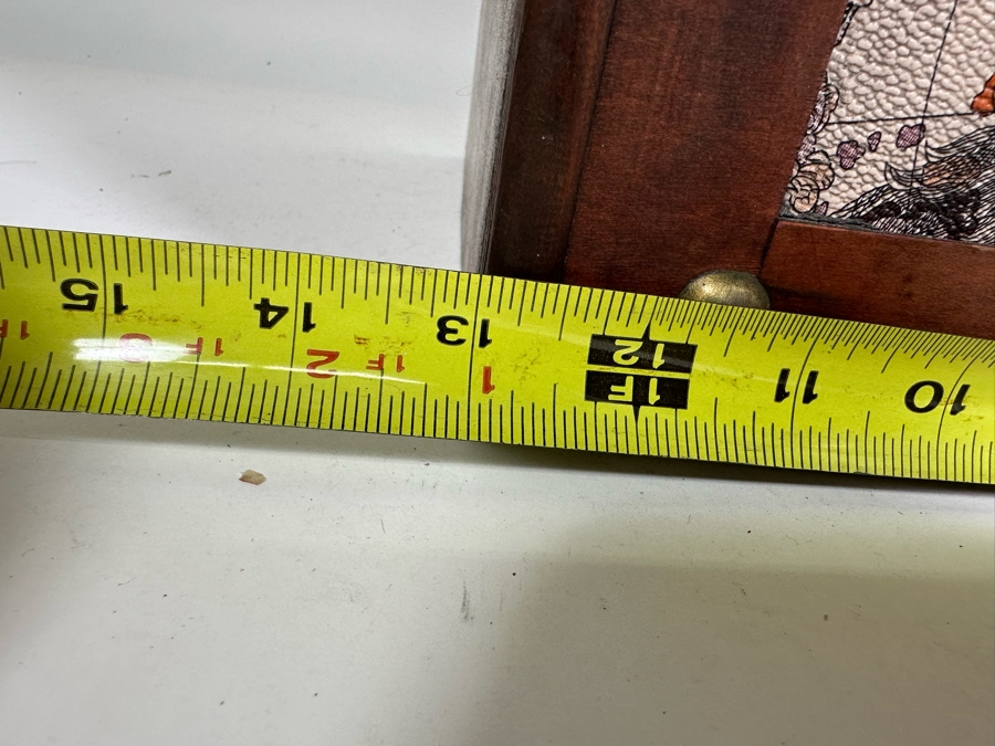 6 Bottle Old World Wine Box New With Tags From 'The Castle' At Castello Di Amorosa In Napa 13W X 9D X 15H [Photo 8]