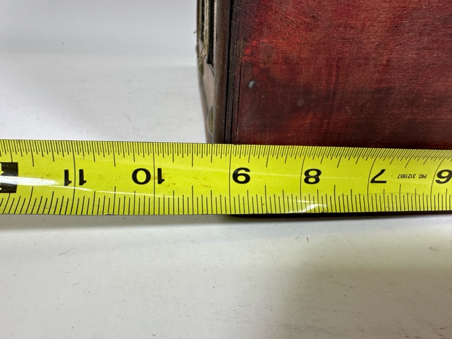 6 Bottle Old World Wine Box New With Tags From 'The Castle' At Castello Di Amorosa In Napa 13W X 9D X 15H [Photo 9]