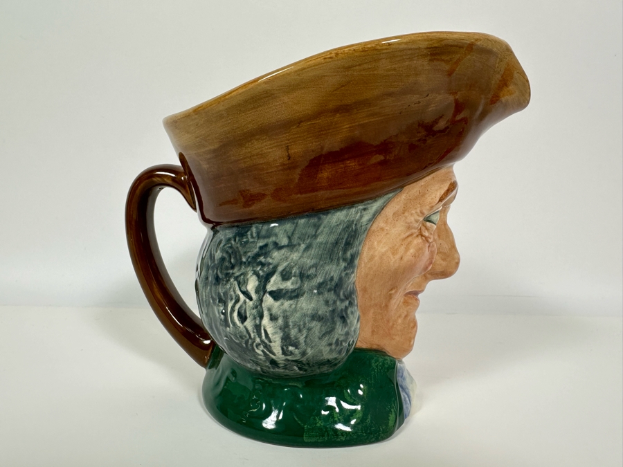 Vintage Early Royal Doulton Toby Mug With 'A' Mark 'Vicar Of Bray' D5615 Large Made In England 6.75H [Photo 4]