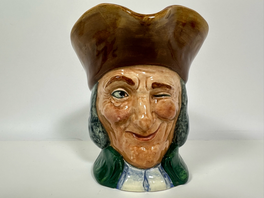 Vintage Early Royal Doulton Toby Mug With 'A' Mark 'Vicar Of Bray' D5615 Large Made In England 6.75H [Photo 2]