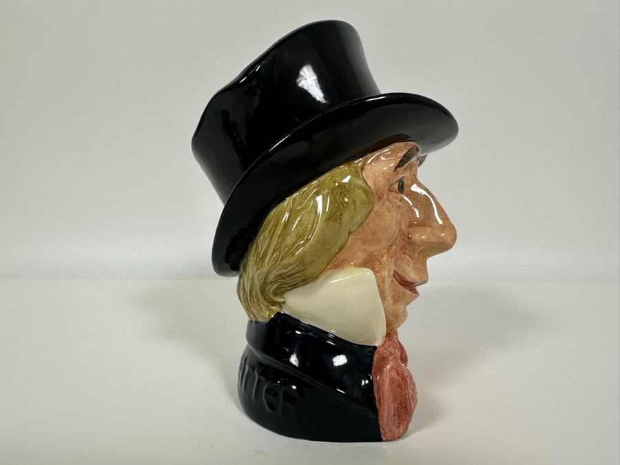 Vintage 1970 Royal Doulton Toby Mug 'Mad Hatter' D6598 Large Made In England 7.5H [Photo 4]