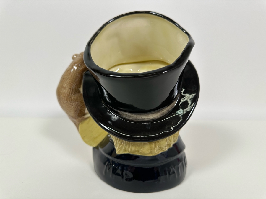 Vintage 1970 Royal Doulton Toby Mug 'Mad Hatter' D6598 Large Made In England 7.5H [Photo 5]