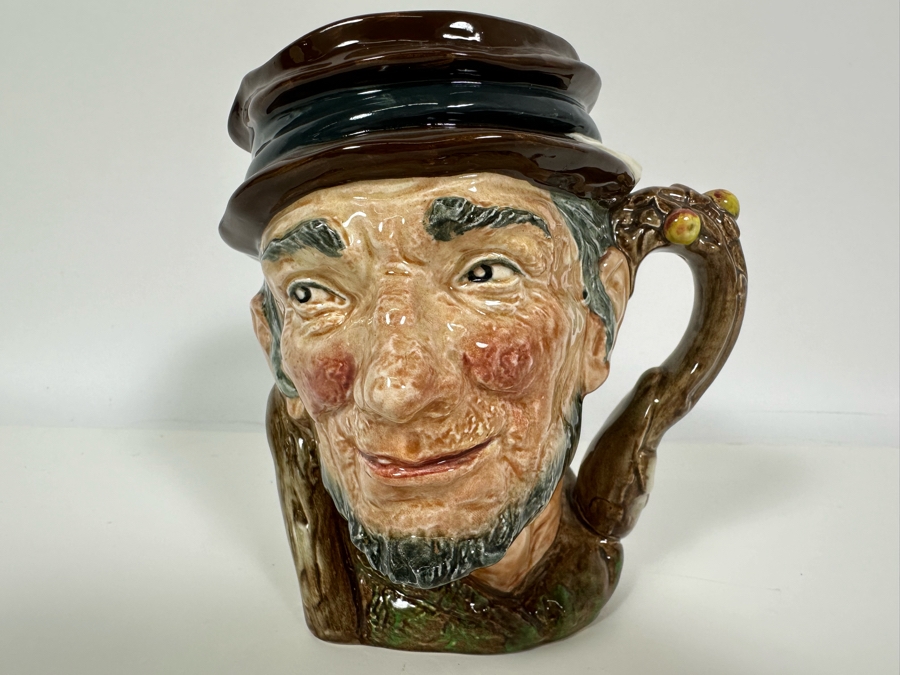Vintage 1952 Royal Doulton Toby Mug 'Johnny Appleseed' D6372 Large Made In England 6.5H [Photo 3]