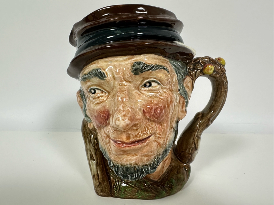 Vintage 1952 Royal Doulton Toby Mug 'Johnny Appleseed' D6372 Large Made In England 6.5H [Photo 2]