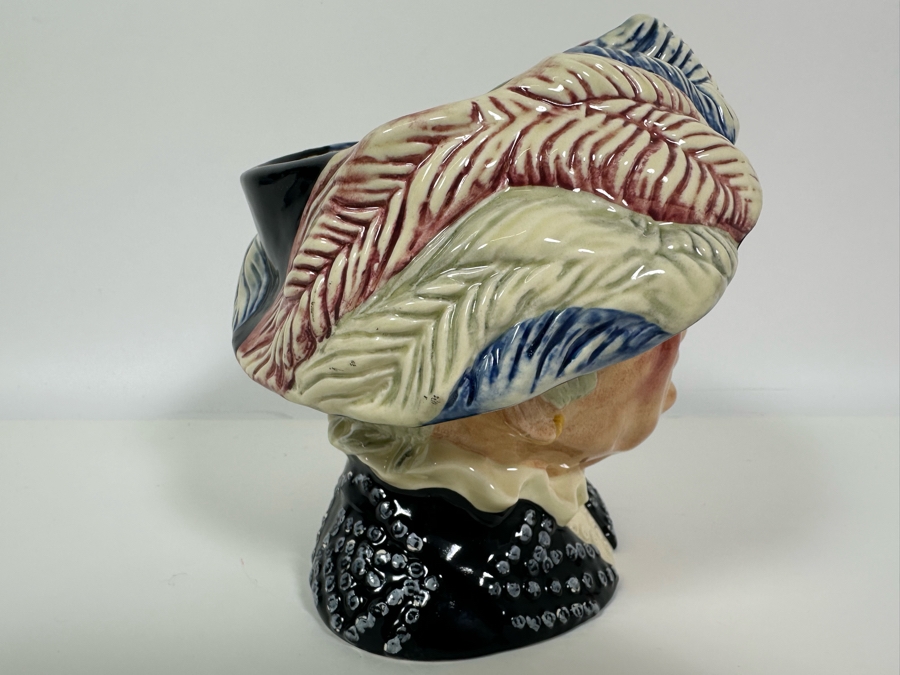 Vintage 1986 Royal Doulton Toby Mug 'Pearly Queen' D6759 Large Made In England [Photo 4]