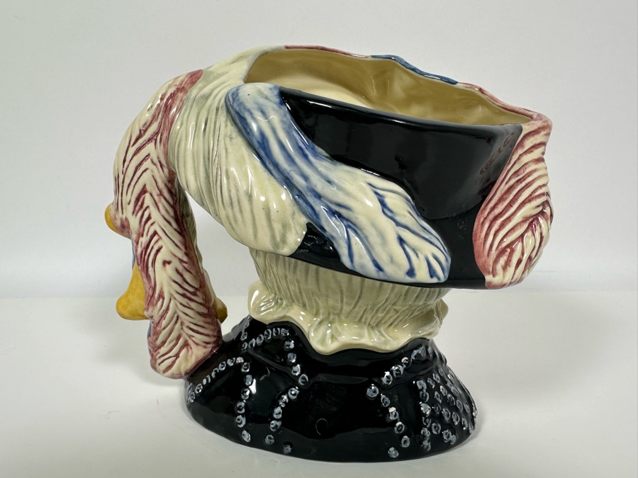 Vintage 1986 Royal Doulton Toby Mug 'Pearly Queen' D6759 Large Made In England [Photo 5]