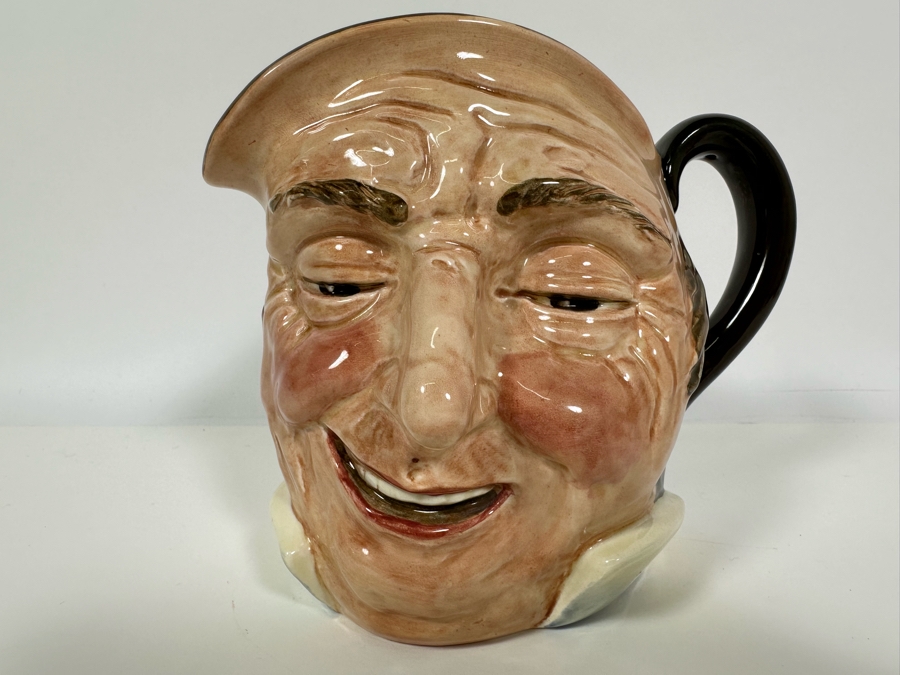 Vintage Early Royal Doulton Toby Mug With 'A' Mark 'Farmer John' D5789 Large Made In England 6H [Photo 5]