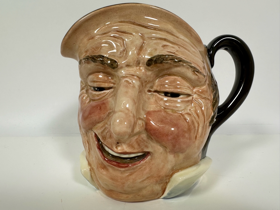 Vintage Early Royal Doulton Toby Mug With 'A' Mark 'Farmer John' D5789 Large Made In England 6H [Photo 2]